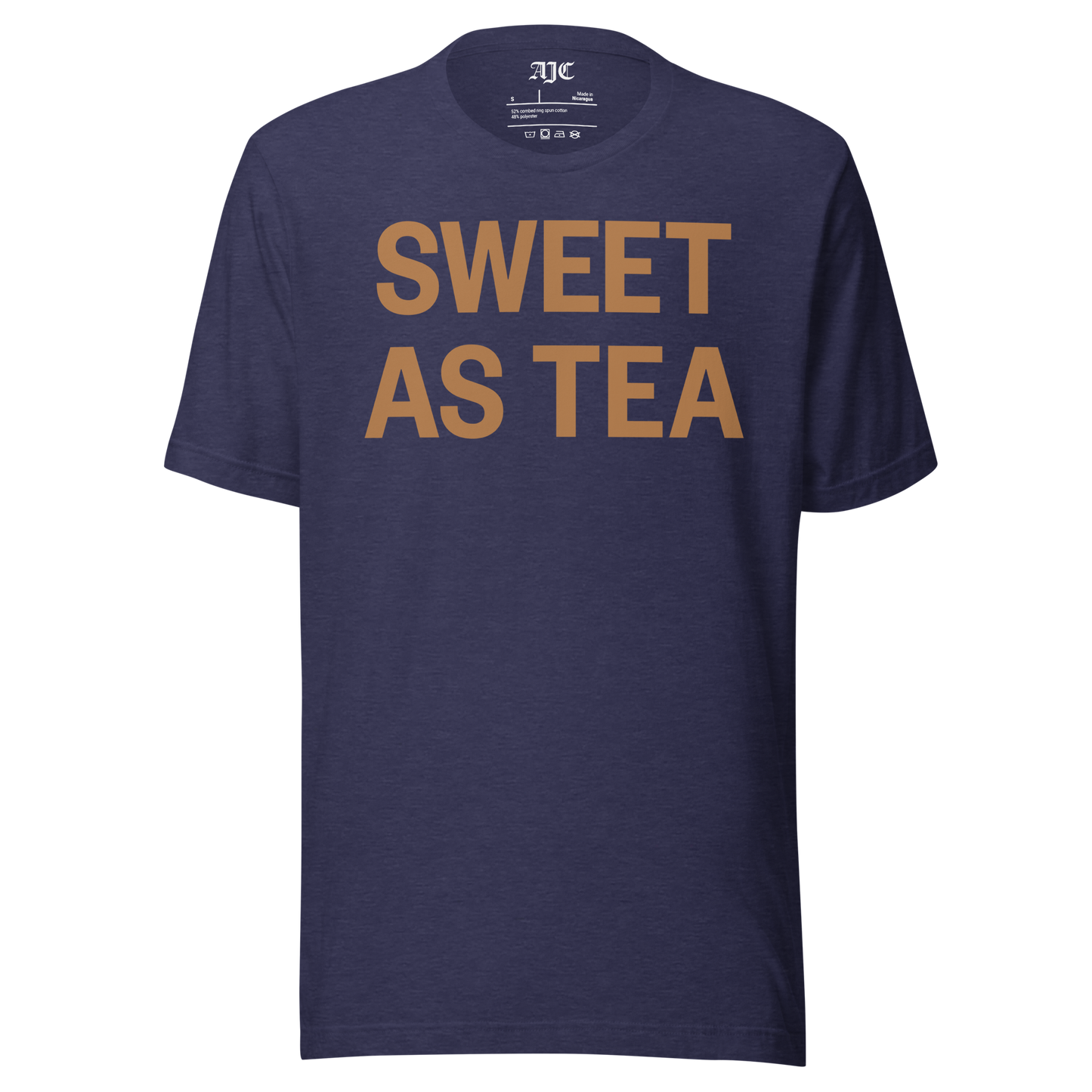Sweet As Tea T-Shirt - Heather Midnight Navy – AJC Store
