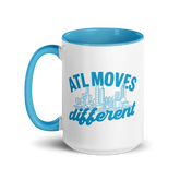 ATL Moves Different Mug - Teal