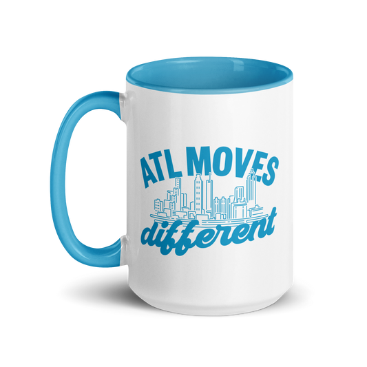 ATL Moves Different Mug - Teal